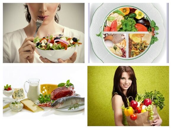 Terveellinen ja runsas ruokavalio vesidieetillä niille, jotka haluavat laihtua