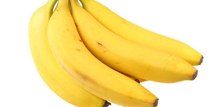 banaanit ovat kiellettyjä munaruokavaliossa